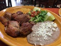 Plato de Carnitas