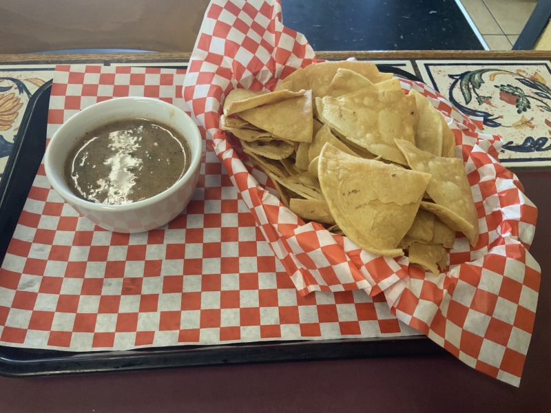 Chips and Ranchera Salsa