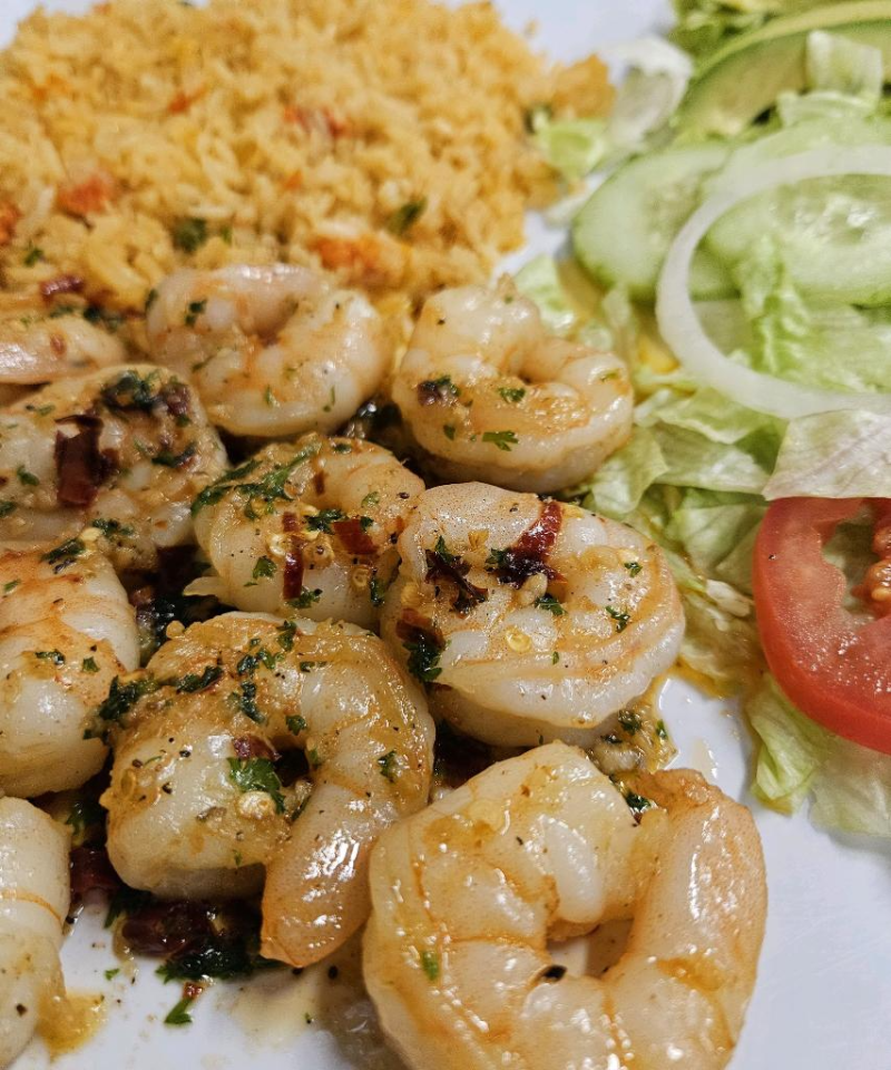 Camarones al Tequila